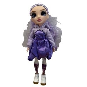 Rainbow High SPARLE & SHINE Fashion Doll - VIOLA - Liquid Sparkle Legs